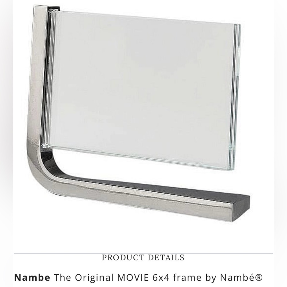 Nambe Discontinued silver Frame- Movie 6x4